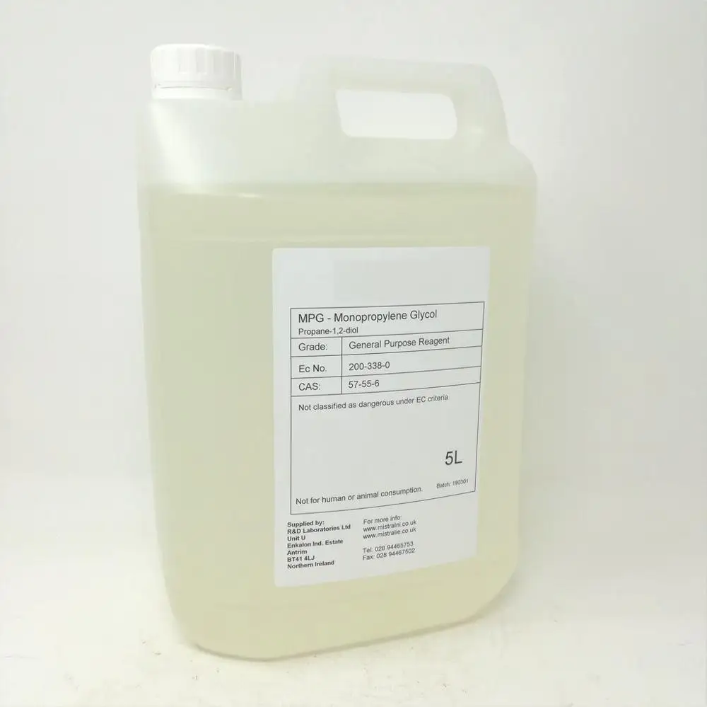 Mono Propylene Glycol USP Grade/Tech Grade