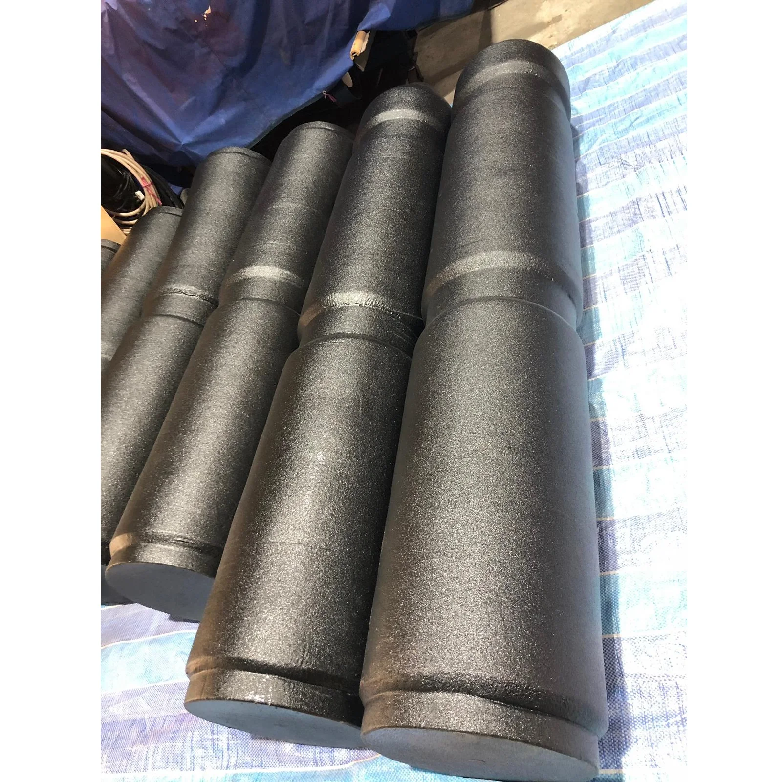 Marine Parts Accessories Tugboat Rubber Boat Fender Bumper EVA Material Pneumatic Marine Boat Fenders Round Floating