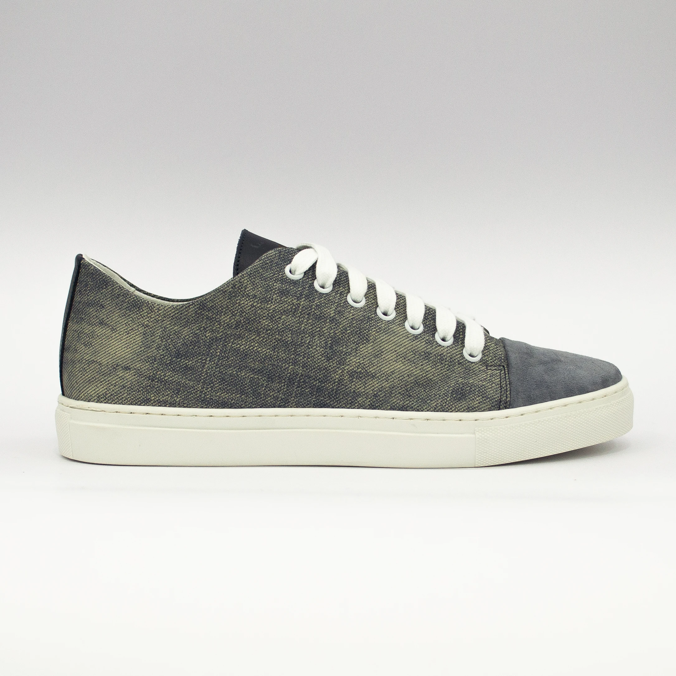 A20 CAM. AVIO + TESS. JEANS. Fashion Sneakers MADE in ITALY. REAL PREMIUM LEATHER. AVAILABLE in ALL THE Colors GENUINE Leather