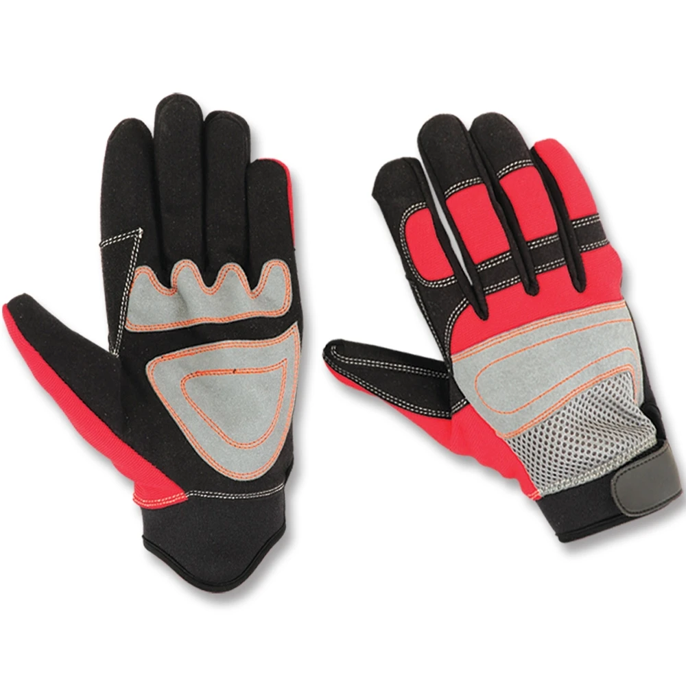 Customized High Quality Mechanic Gloves For Working On Cars Work Safety Gloves Protect Fingers And Hands Mechanic Gloves