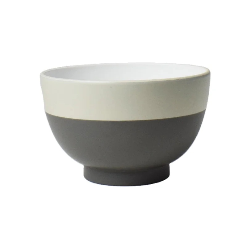 Japanese PET resin lightweight and non-breakable soup bowl for sale