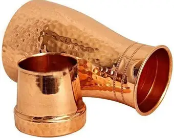 Ayurveda Benefits Copper Water Bottle Wholesale And High Quality Gym Copper Water Drinking Bottles