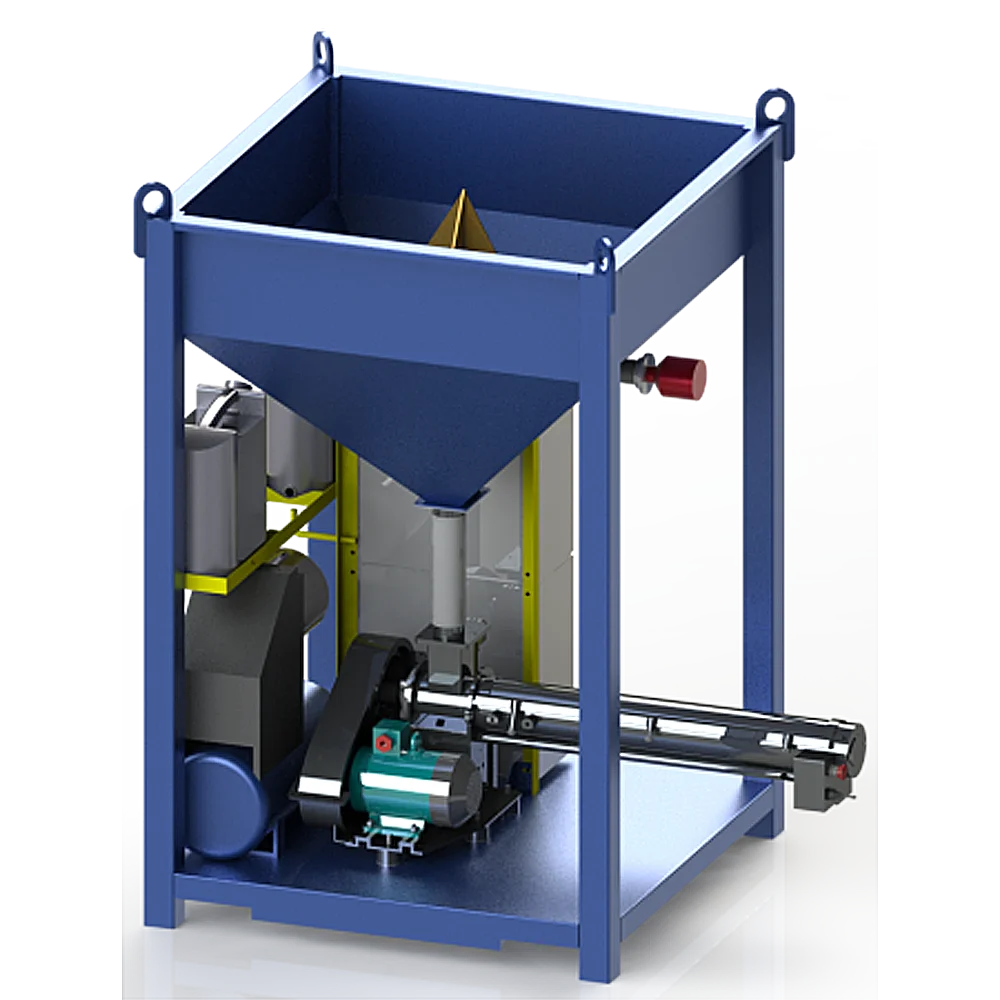 
Molding complex for cold binder-bonded mixtures mobile foundry high productive moulding apparatus for cold-setting sand 