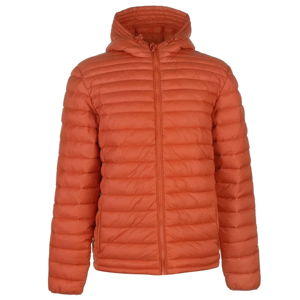 Mans Winter Wear Hooded Zipper Breathable Men Puffer Jacket Bubble Jacket