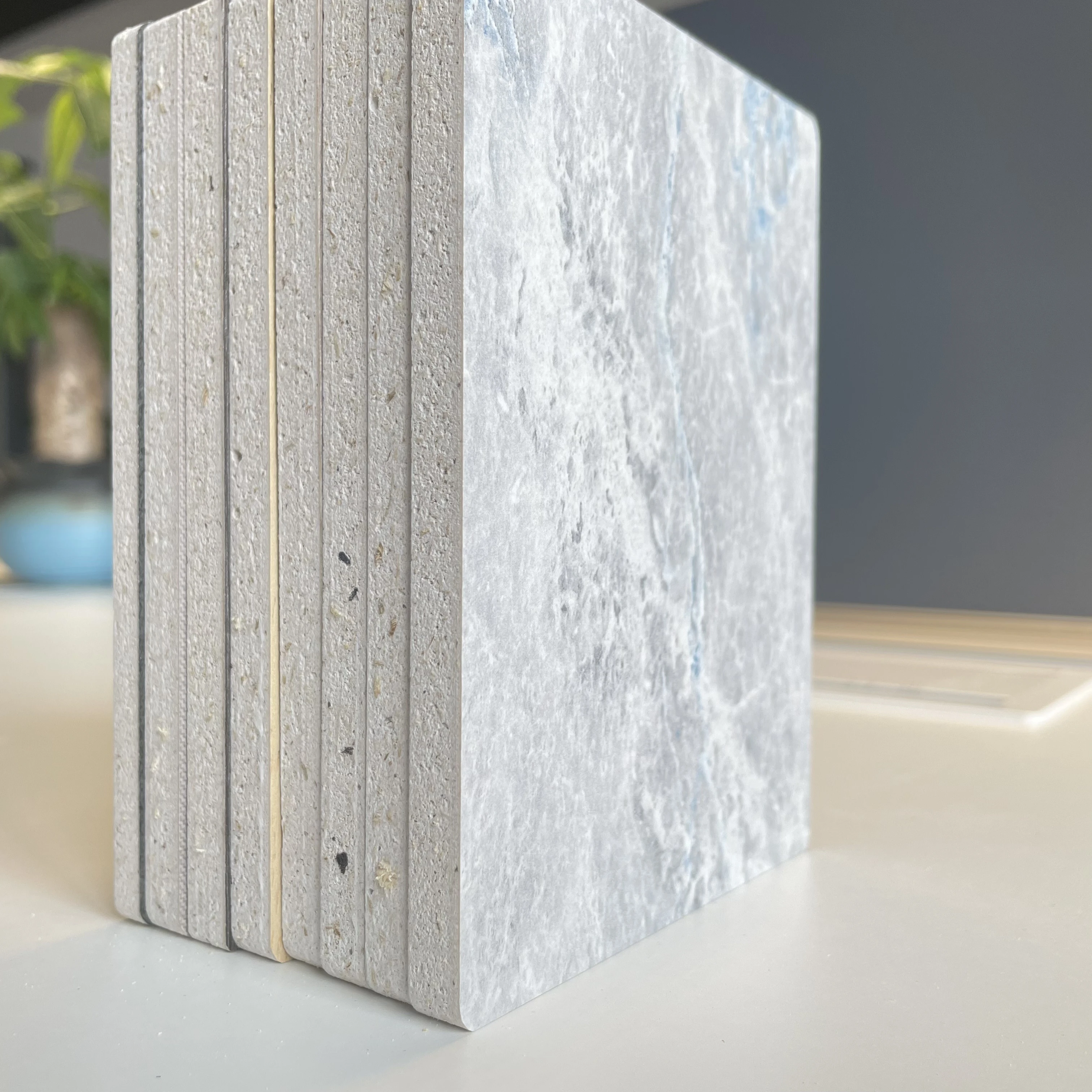 Ruitai fireproof board for building wall panel laminated mgo wall board for hospital /school /hotel