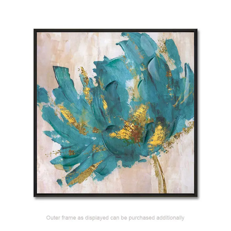 Китайский поставщик, оригинальный дизайн ручной работы, современные абстрактные Масляные картины с цветами, Настенный декор