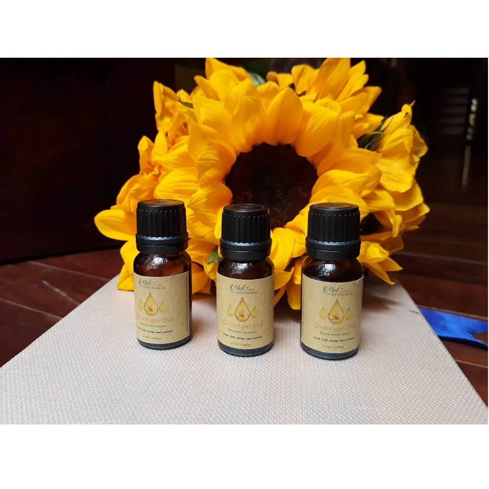 Hot Selling 100% Pure and Natural Sweet Orange Essential Oil With Volume 10ml Low MOQ From Vietnam Supplier