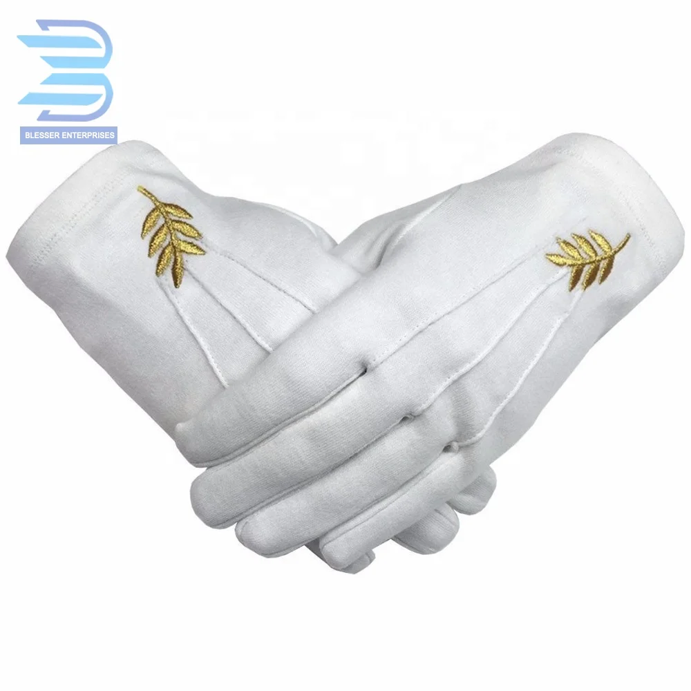 Masonic Glove Royal & Select Emblem White