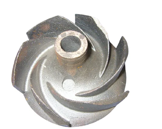 Durable using pump impeller grey cast iron machine engine parts lost foam casting product JIS standard OEM service