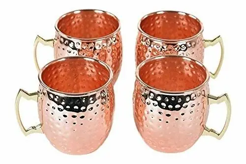 Hammered 100% Solid Pure Copper Mug wholesale