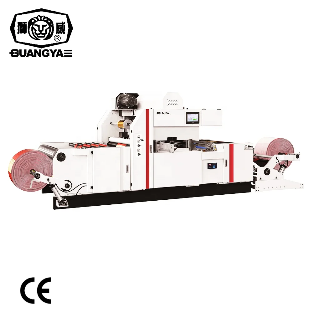New Generation Automatic Non-Woven Fabrics Calendar Hang Bag Web-Fed Hot Foil Stamping Machine TYM1300
