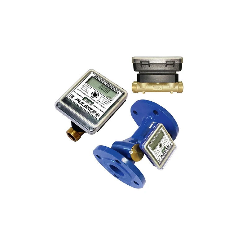 Ultrasonic Water Meter counting number of ultrasonic vibrations passing through water stream, smart water meter