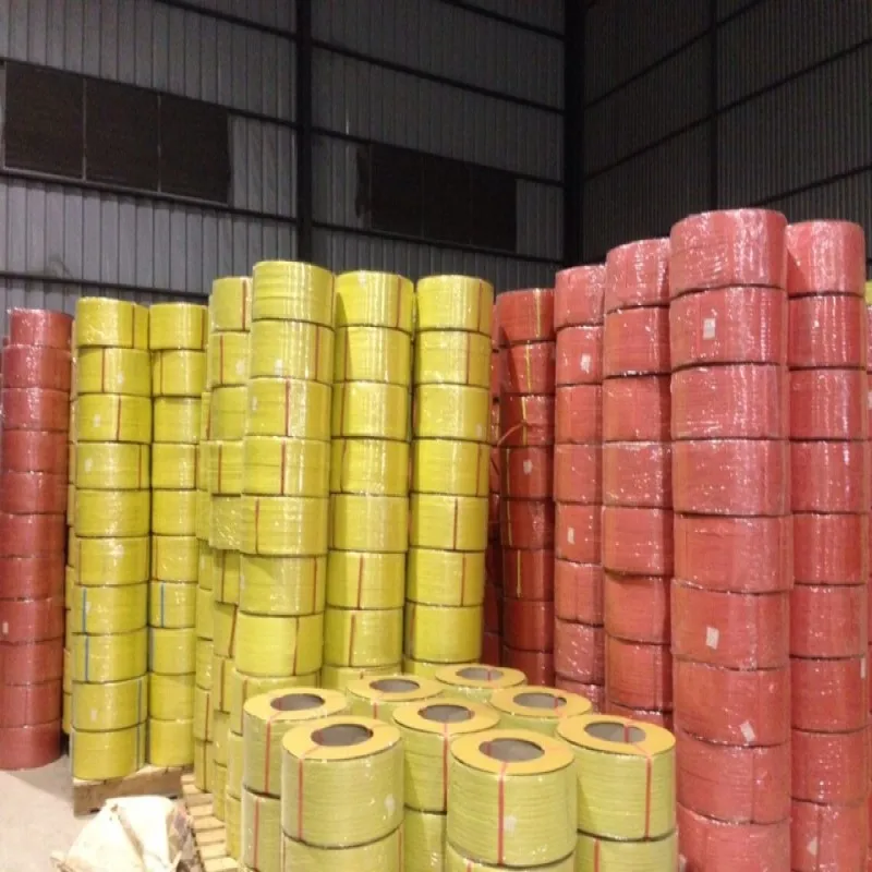 VietNam Best Supplier PET Strap Band Green color  Strapping Roll For Pallets High Quality Strapping Band
