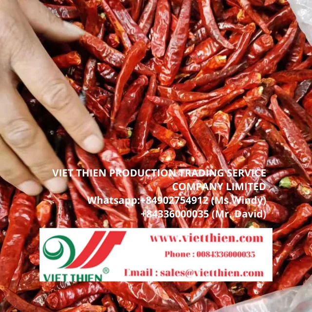 Сушеный Чили создан с превосходной технологией от ведущего во Вьетнаме завода обеспечивающего высокое качество по лучшей цене i