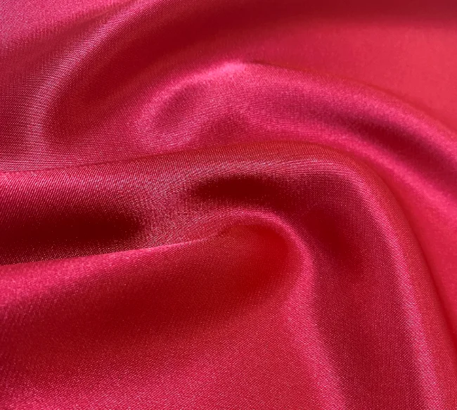 Light Weight Satin Fabric Soft Customized Color Fabric Available Stock for Apparel Dresses Clothes APBL087