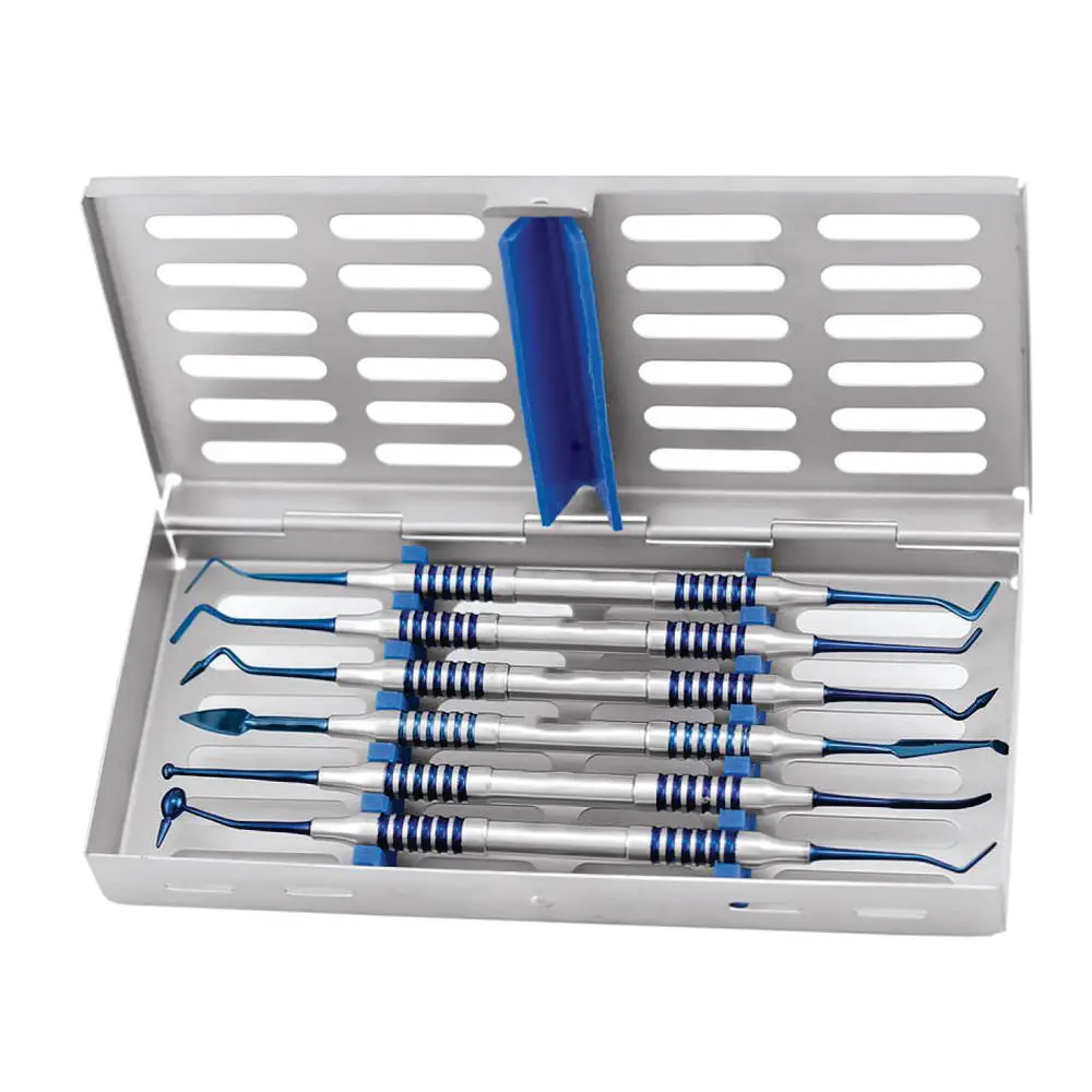 6 Pieces Dental Instruments Kit Composite Instruments
