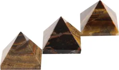 BEAUTIFUL TIGER EYE AGATE PYRAMIDS /  HIGH QUALITY PRODUCT TIGER EYE PYRAMID / Tiger eye agate