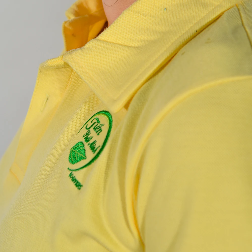 Good quality women  polo shirts wholesale  embroidery custom logo free design Vietnam clothing