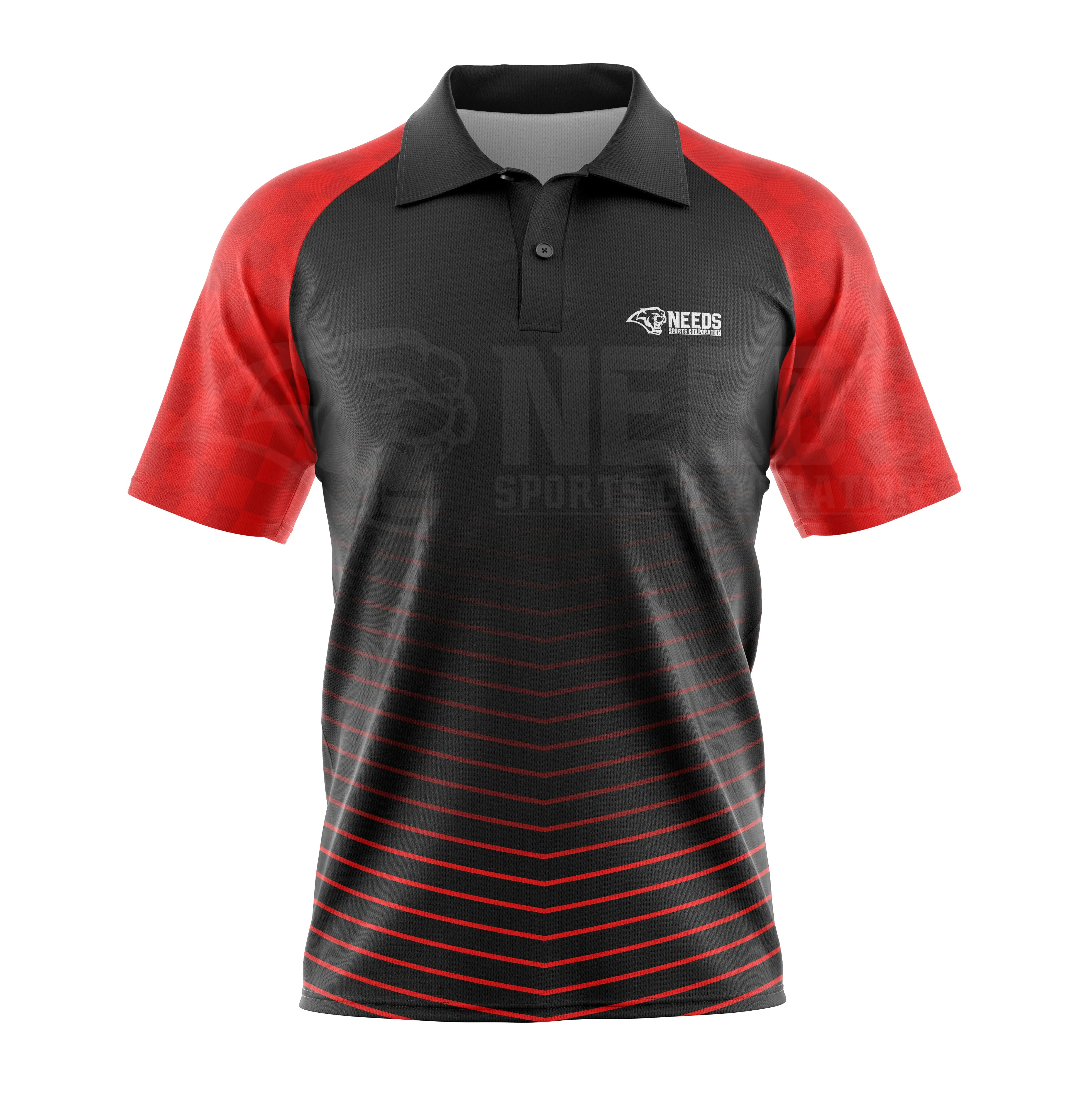 
Custom design sublimation quick dry 100% polyester polo shirts 