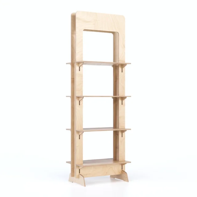 Exhibition Display Stand Interlocking Custom Logo & Design Wooden Floor Display for Trade Show