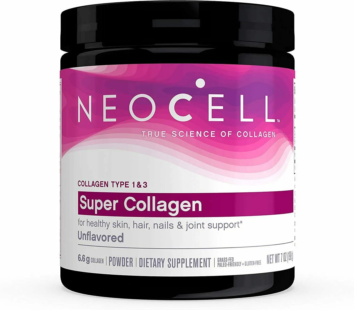 Super Collagen Type 1 & 3 Powder by Neocell Laboratories, 7 oz