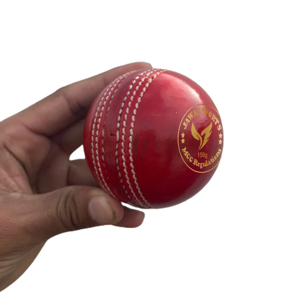 Top Quality Leather Hand and Machine Made cricket Training Hard Balls With Customized Brand Name