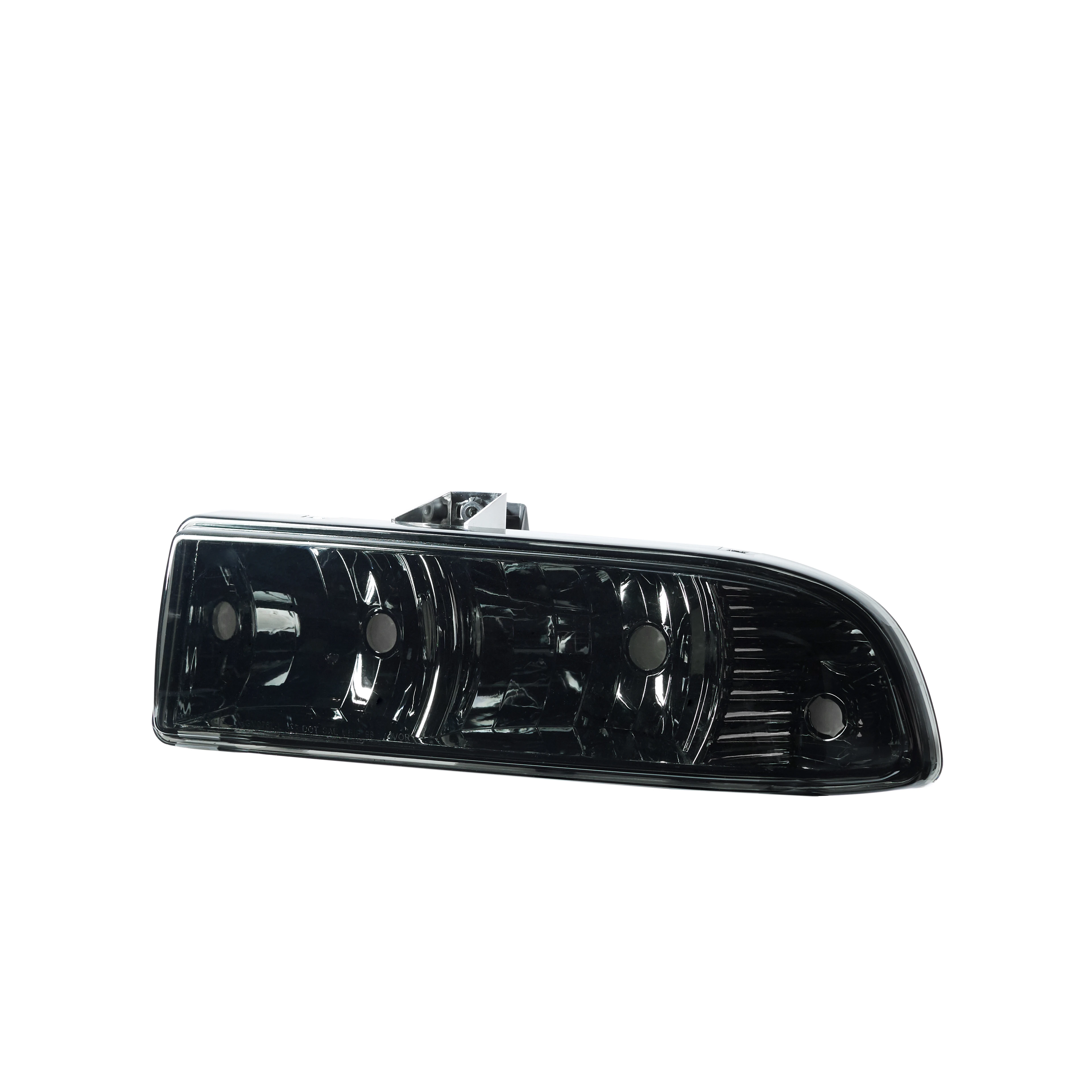 1998-2004 FOR Chevrolet S10/Blazer Factory Style Headlights (Chrome Housing/SMOKE Lens)