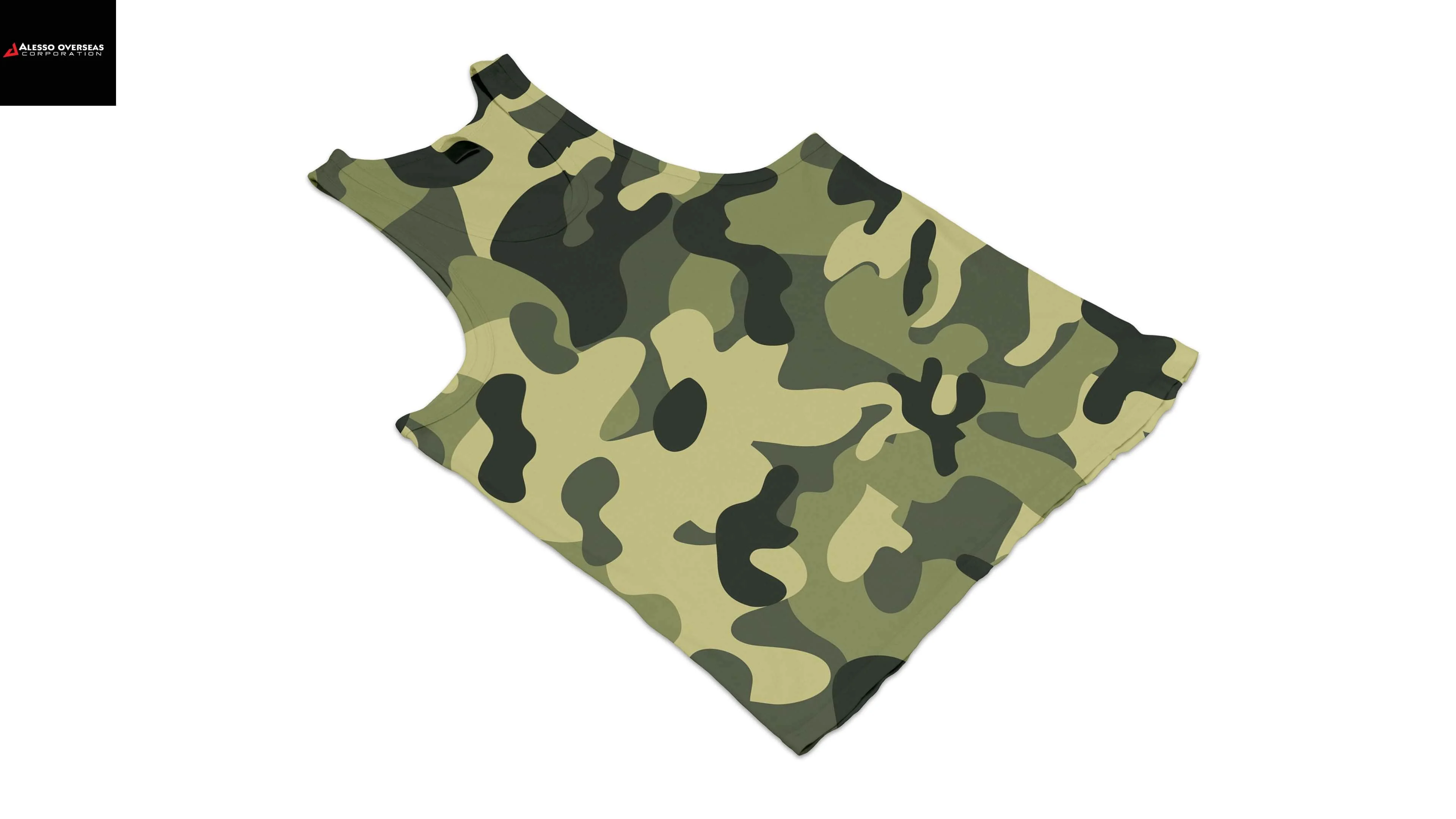 
Customized Design Camoflauge Tank top Wholesale Compression Clothing Gym Fitness Wear Sports Men Tank Top Singlet 