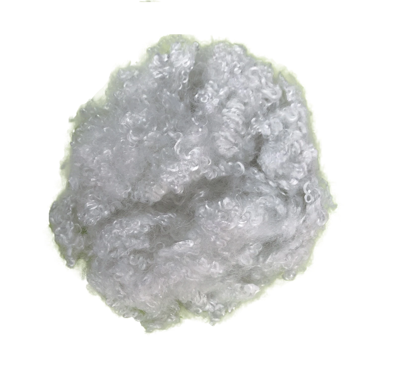 7D64 Hollow Conjugated Siliconized (HCS) Recycled Polyester Staple Fibre with GRS