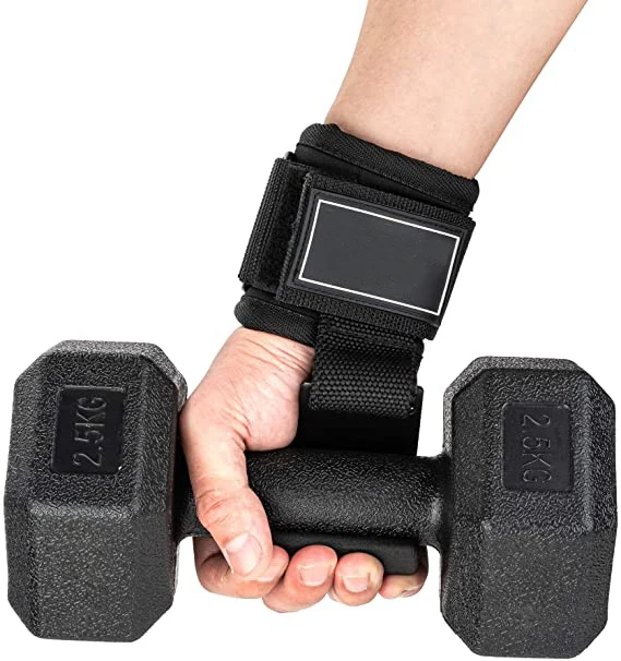 High quality Hard pull up Weightlifting gloves hook barbell assist force wristband grip hook slip fitness