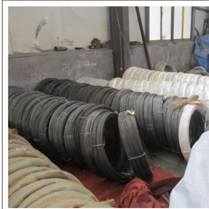 China manufacturer 4mm black annealed iron wire binding Big Gauge