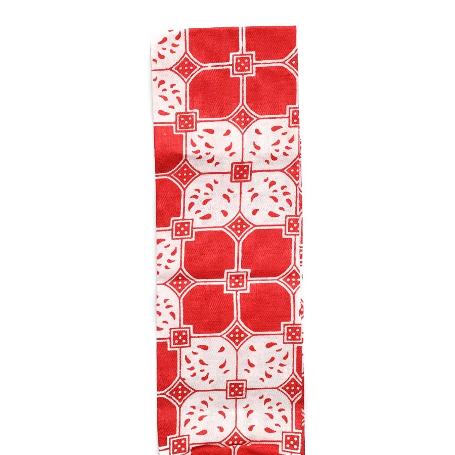 Женское этническое ожерелье Alini Batik Prita 00025-красное