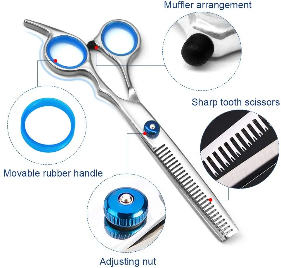 Ножницы для стрижки волос филировочные ножницы 6 7 дюйма из нержавеющей стали текстильные парикмахерские Профессиональные салонные