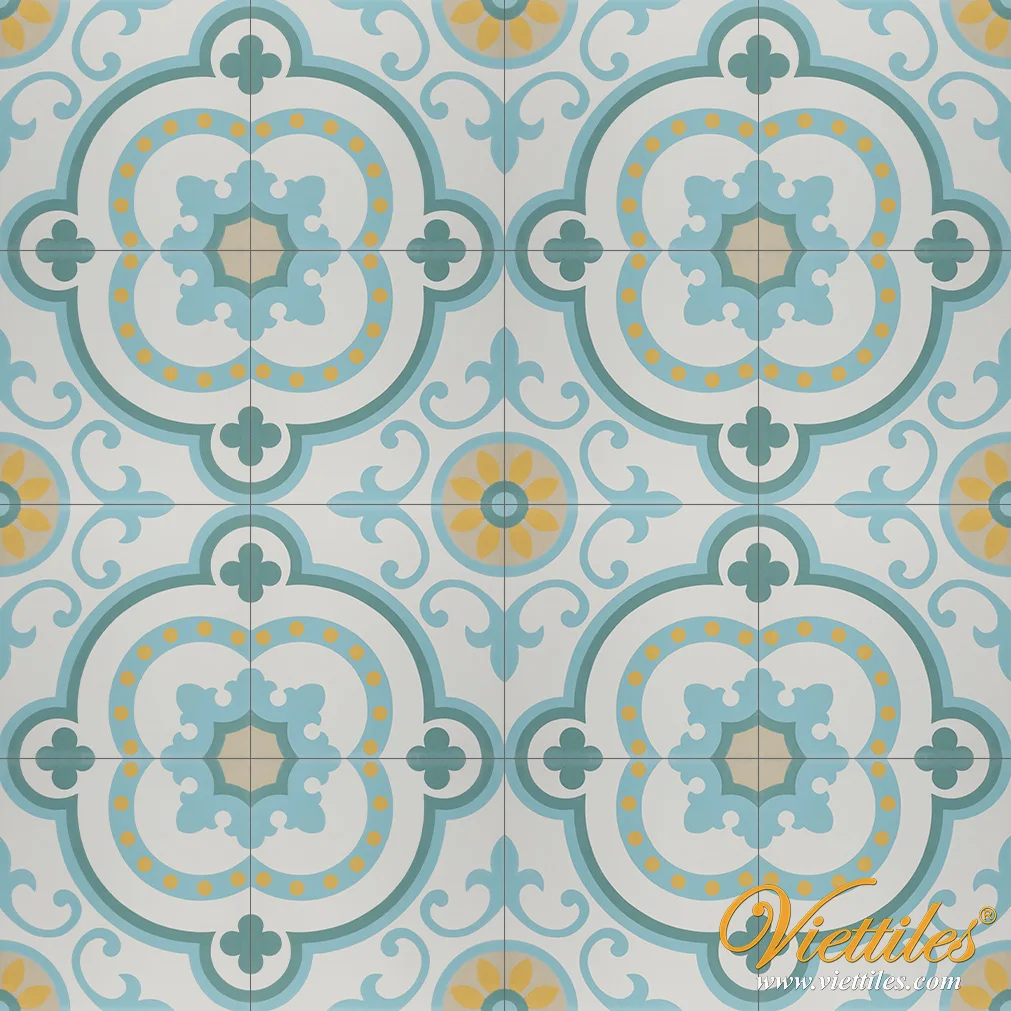 Цементная плитка ручной работы во Вьетнаме