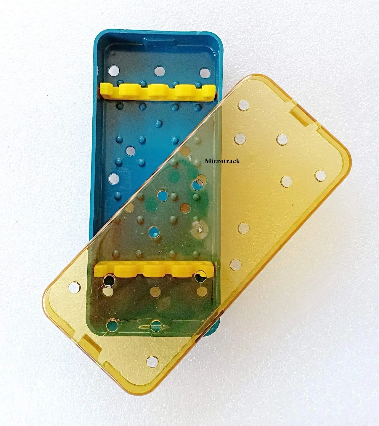 Small Autoclavable Plastic Sterilization Container with Silicon Mat