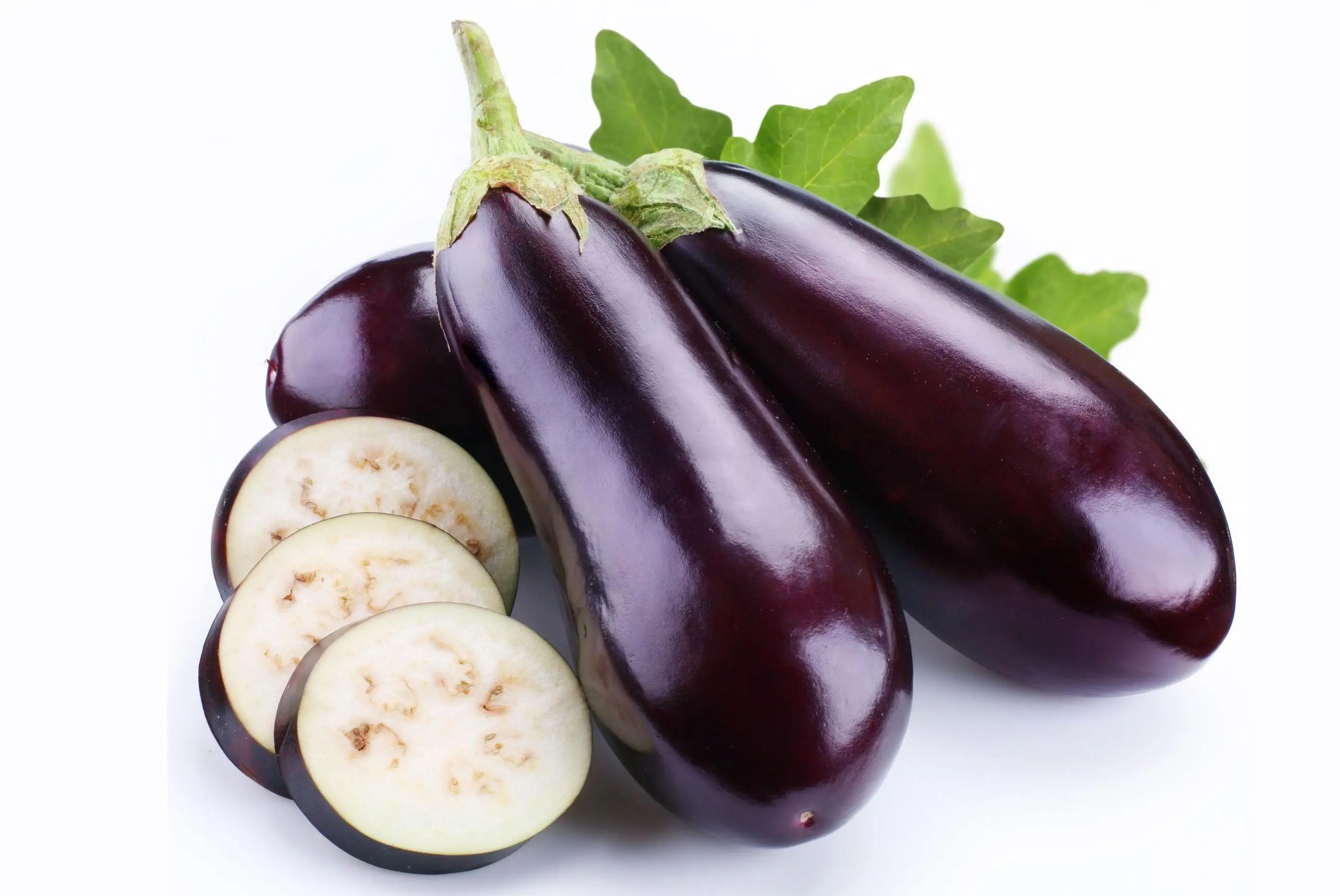 Fresh  eggplant