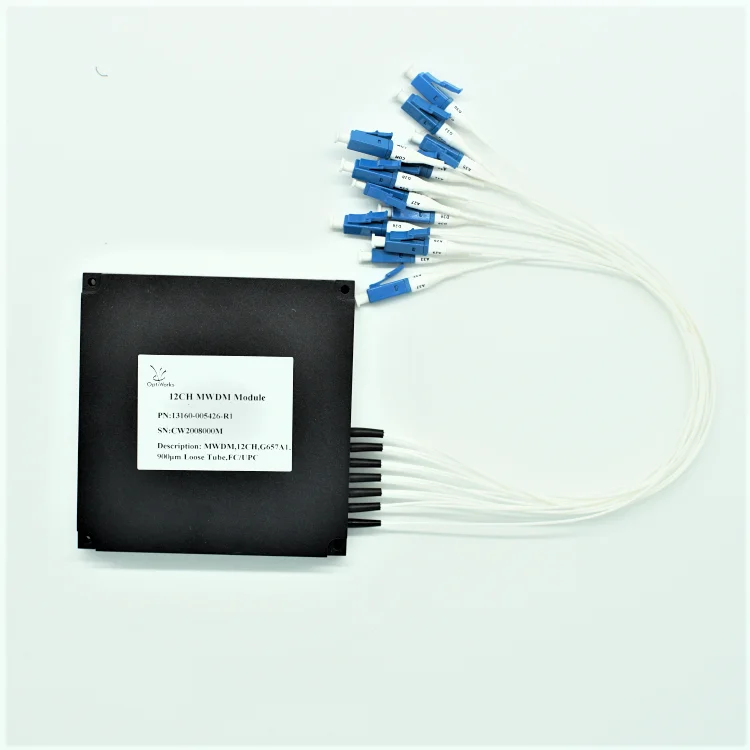 1CH/4CH/6CH/8CH/12CH/16CH MUX DEMUX DWDM/CWDM модуль системы CWDM