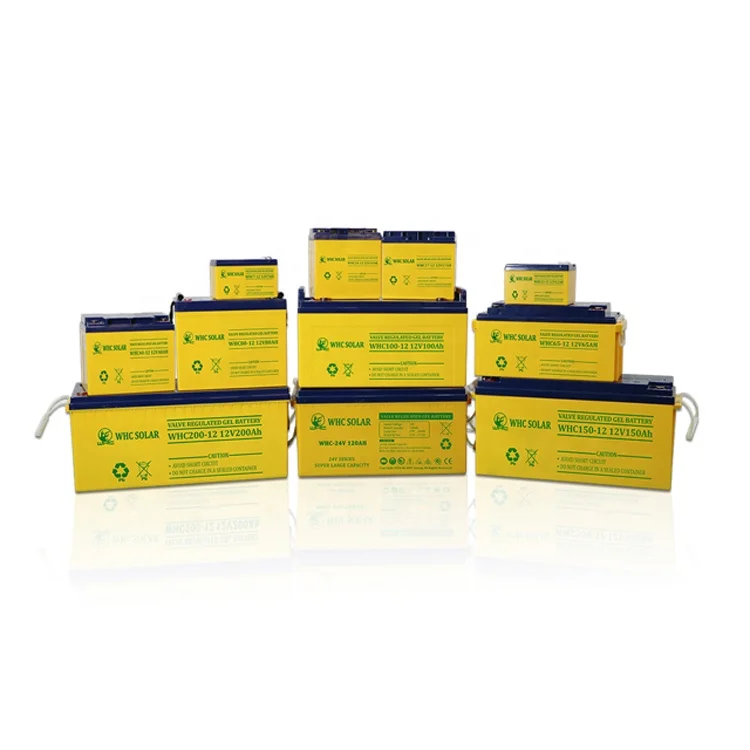 Large Capacity rechargeable deep cycle 12v 48v 72v solar battery 200ah gel storage vrla agm panel lead acid