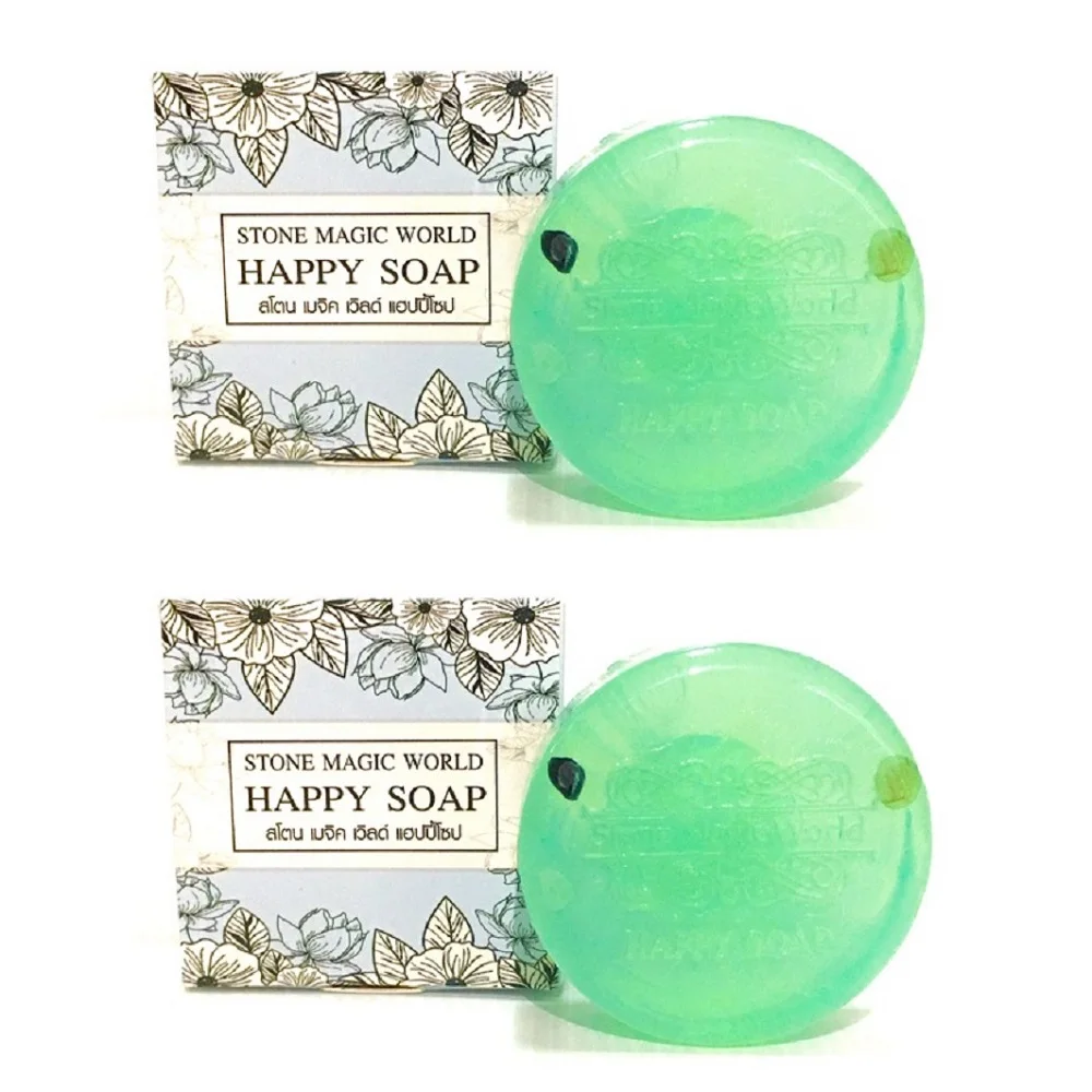 Thailand Wholesale Bulk Flora Mineral Glycerine Happy Soap Real Glycerin For Good Skin Health Body Soap