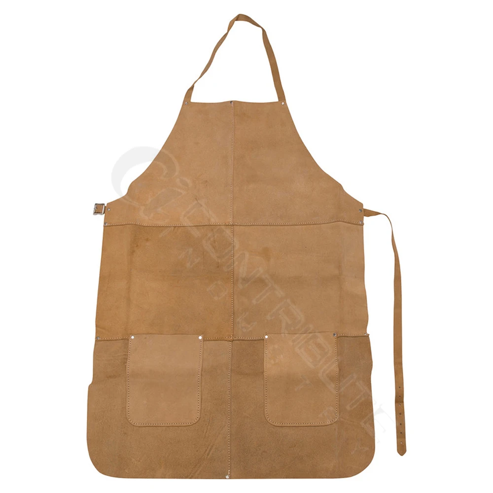 Premium Quality Pocket Workwear Welders Leather Apron