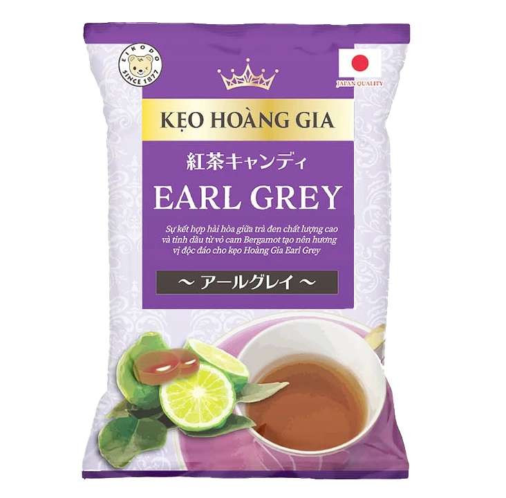 EARL GREY Candy - Hard Candy with Combination of Bergamot and Black Tea