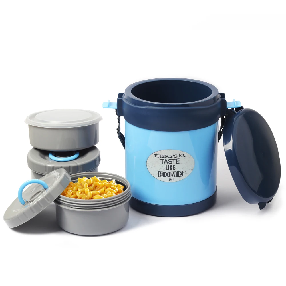 Partner Tiffin Lunch Carrier large(With 3 Steel Bowls)