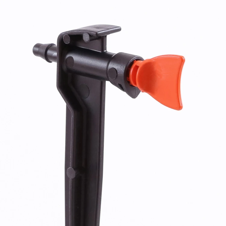 Reliable drip irrigation set for 30 or 60 plants with adjustable drippers, farm irrigation