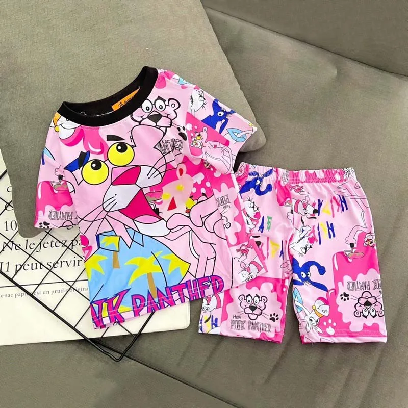 High Quality Girls Clothing Sets Polyester 3D Printed Animated Cartoon Simple clothes, custom designed for adults and children