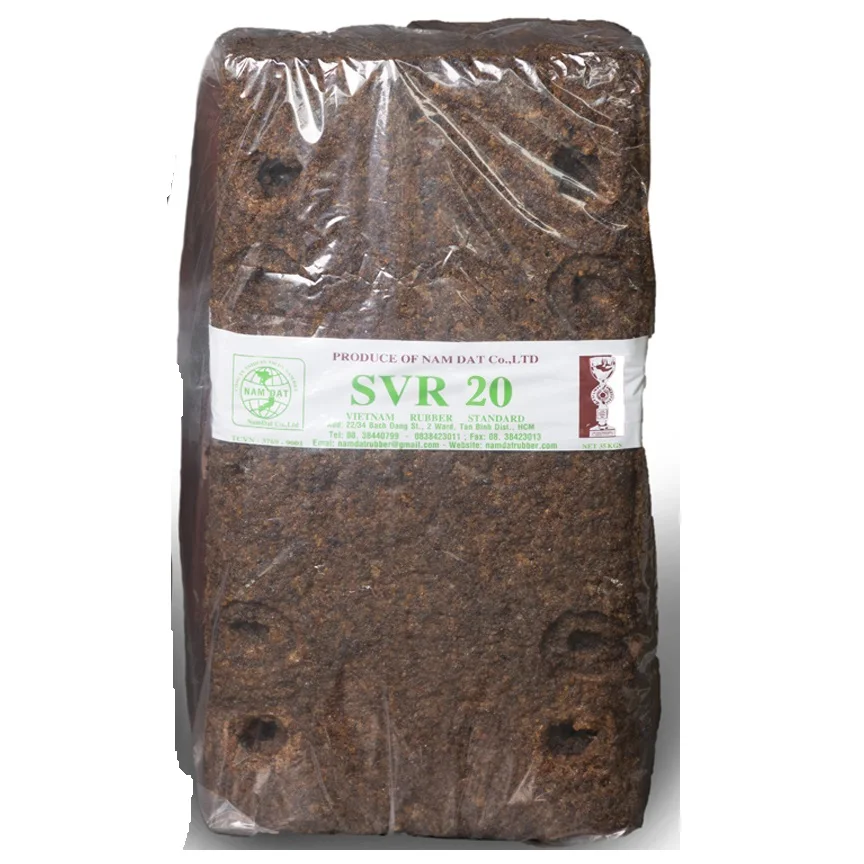Vietnam manufacturer Natural Rubber SVR 20 (TSR 20) with good price