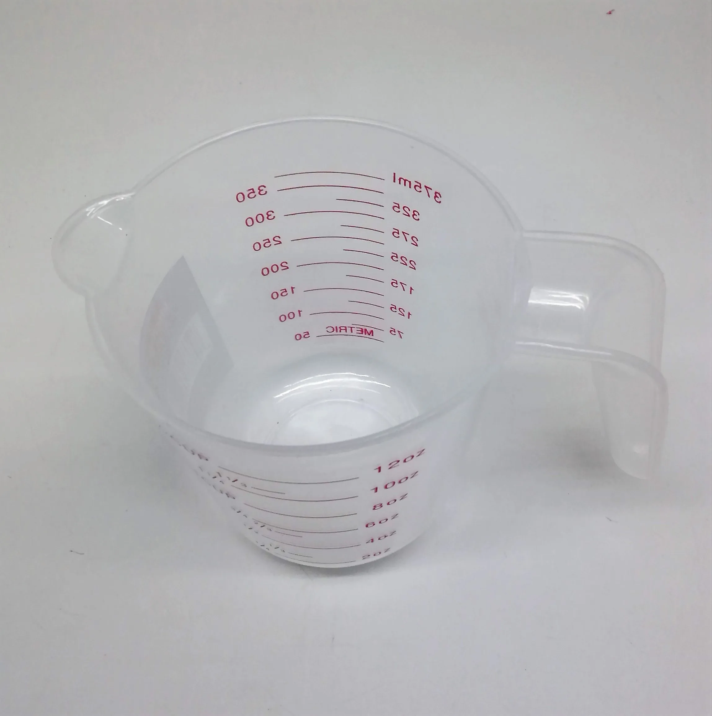 Bestseller STARWOOD # 18SWTT33401 Plastic Measuring Cup 375ml 12 oz PP Kitchen measures jug