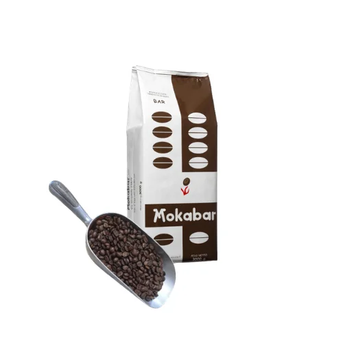 MOKABAR High Italian Quality Made In Italy 3 kg Roasted 90% Arabica Coffee Beans For Restaurants