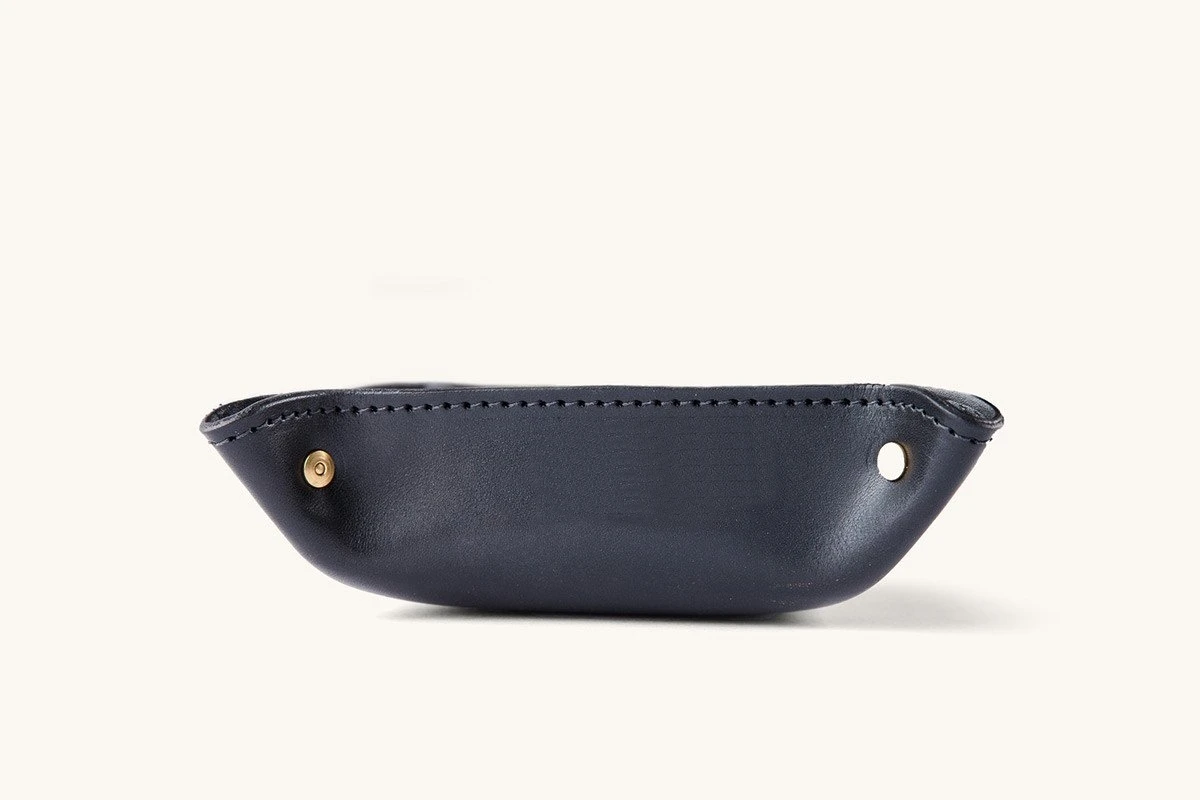 Table Use Valet Tray Leather Tray Full Grain leather Tableware Storage Tray