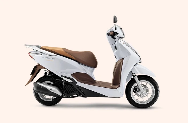 High quality scooter motorcycle 125cc (Hondav Lead 2019) Cloud Silver With Black