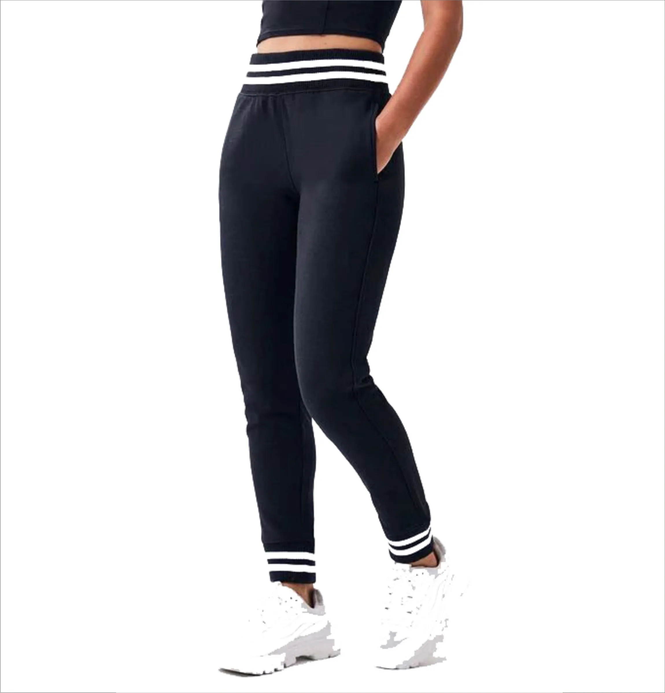 Wholesale Sweat Pants Women Jogger Custom Streetwear Fleece Sweatpants Cotton for Girls Casual Joggers XXL